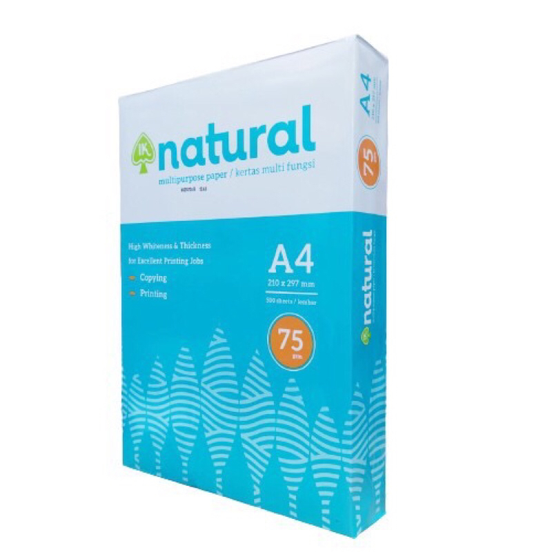 

Kertas HVS Natural A4 75 gsm