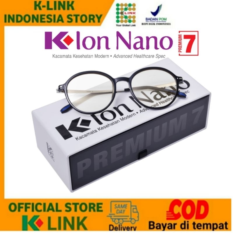 Kacamata Ion Nano Premium 7 frame terapi ion nano mata minus dan plus