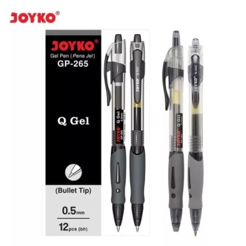 

Bolpoin Gel / Pulpen Gel / Gel Pen Joyko GP-265 Cetek | 0.5mm | 1 Pack