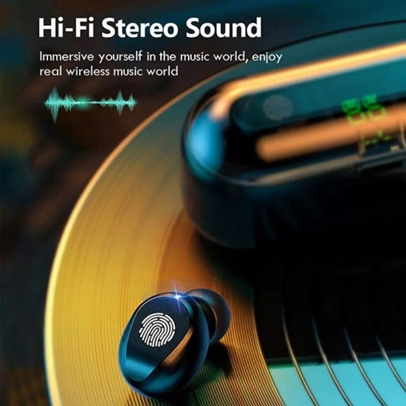 Headset bluetooth TWS + bisa buat Power Bank