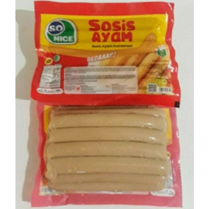 Sosis ayam So Nice 375gram