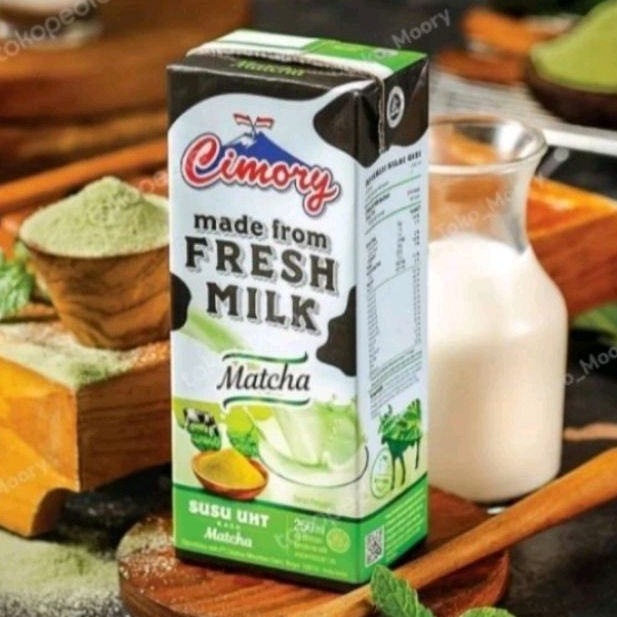 

Cimory Fresh Milk Susu Uht 250ml Matcha