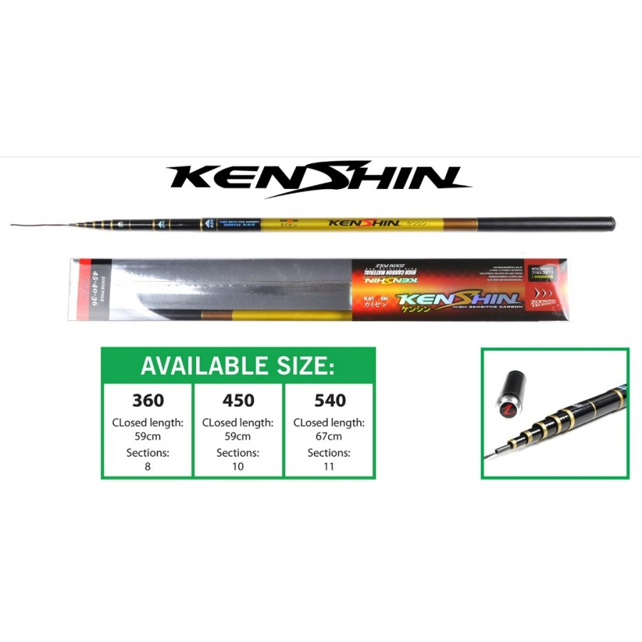 Joran Kaizen Kenshin Pole/Tegek Zoom 540
