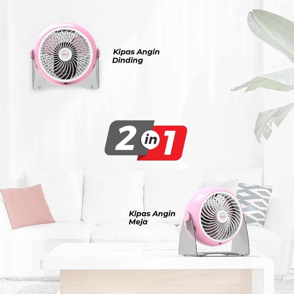KIPAS MASPION DF 607 / DESK FAN MASPION 6 INCH
