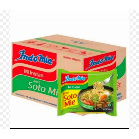 

INDOMIE SOTO 70 GRAM 1 KARTON ( ISI 40 PCS )