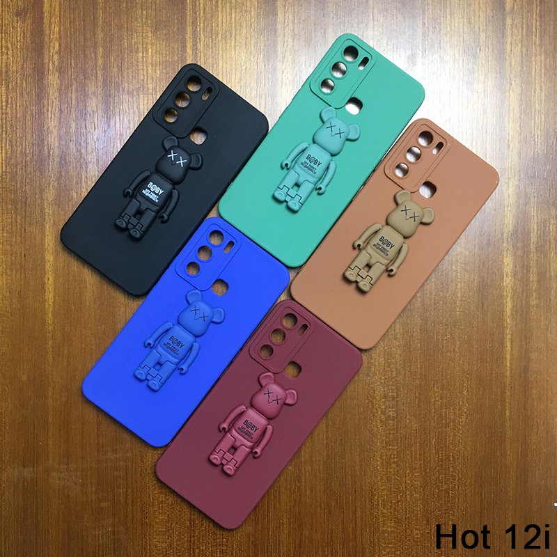 SoftCase Infinix Hot 12 Play NFC Hot 12 Hot 12i Hot 11 Play Hot 10 Play Casing Gel silika Soft Case