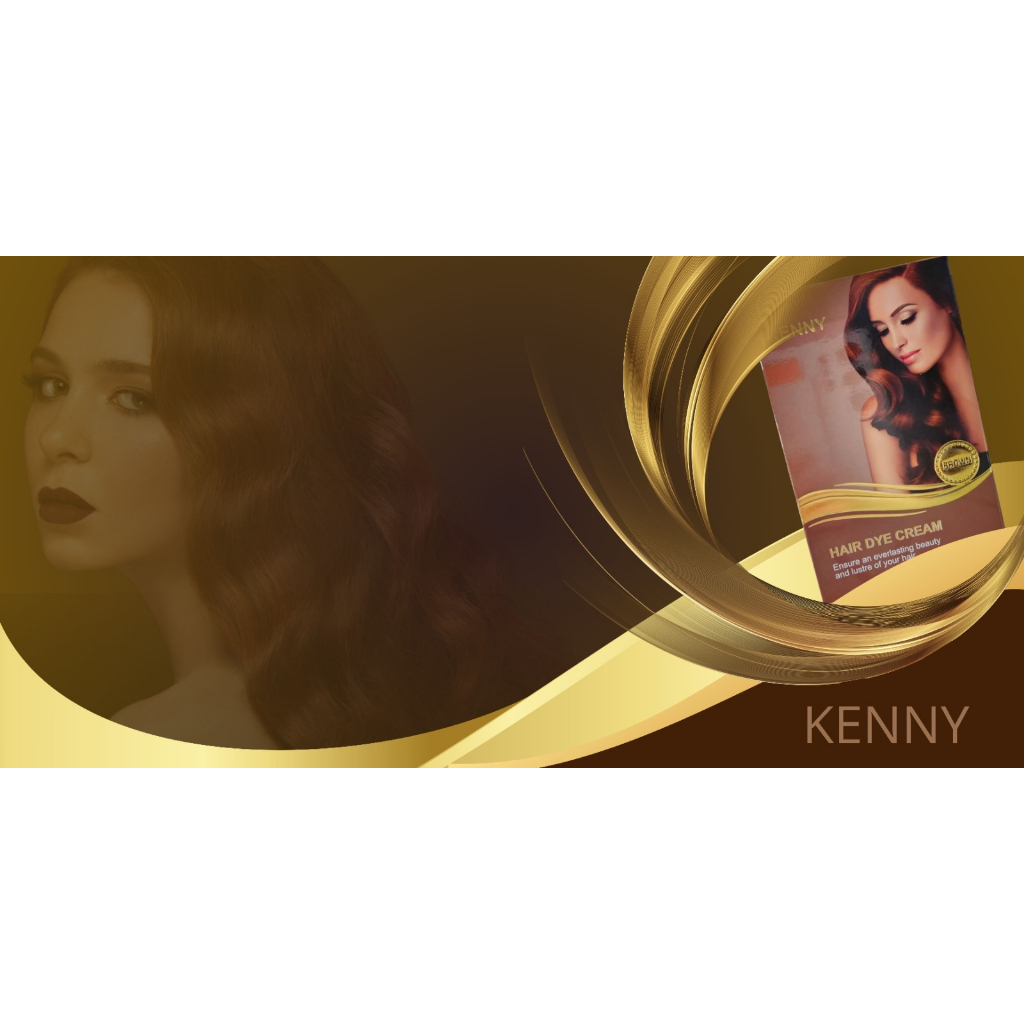 Kenny Hair Dye Cream 32ml Semir Rambut