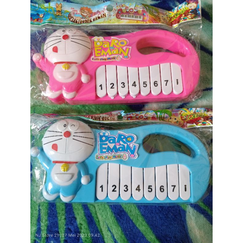 Piano anak motif doraemon Musical