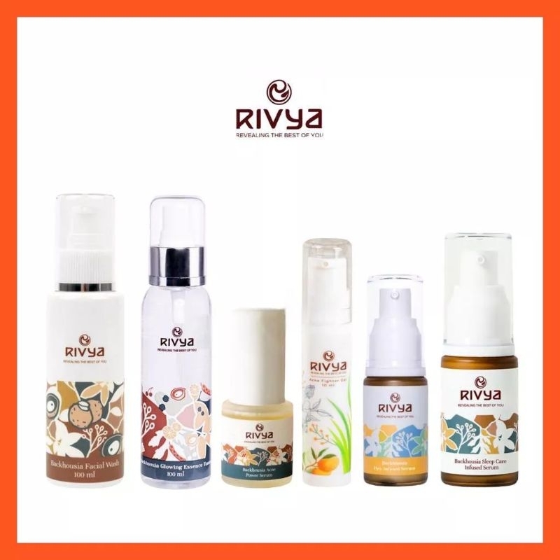 RIVYA  Backhousia Series/Serum Acne/Serum Pencerah/Toner Acne