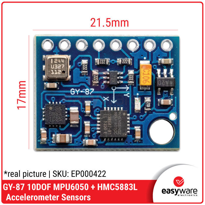 GY-87 GY87 GY 87 10 Axis Sensor 10DOF MPU6050 HMC5883L BMP180 Module