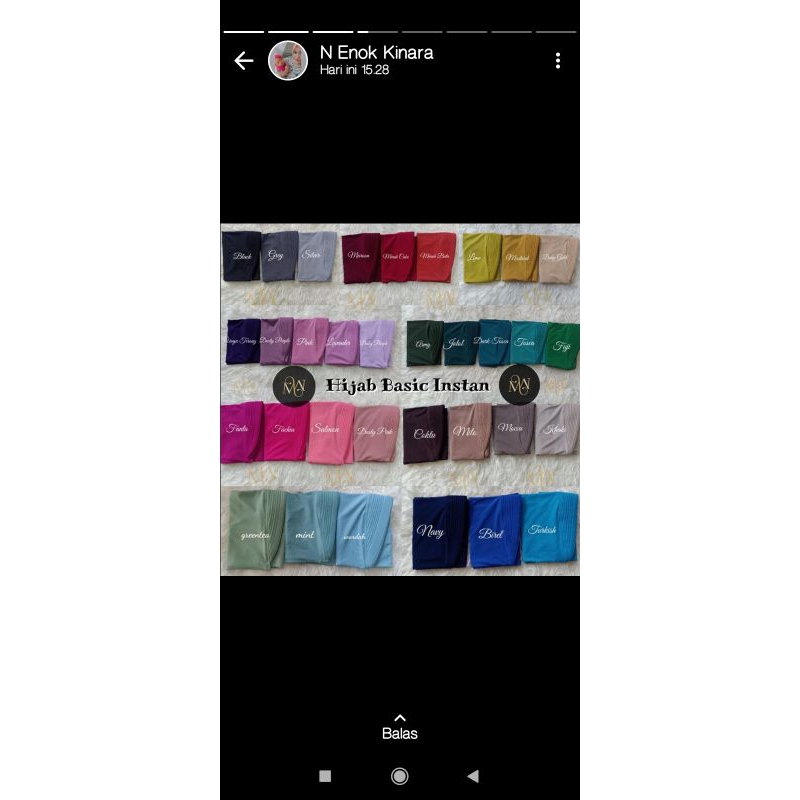 Daily Hijab Basic Instan Maheswari