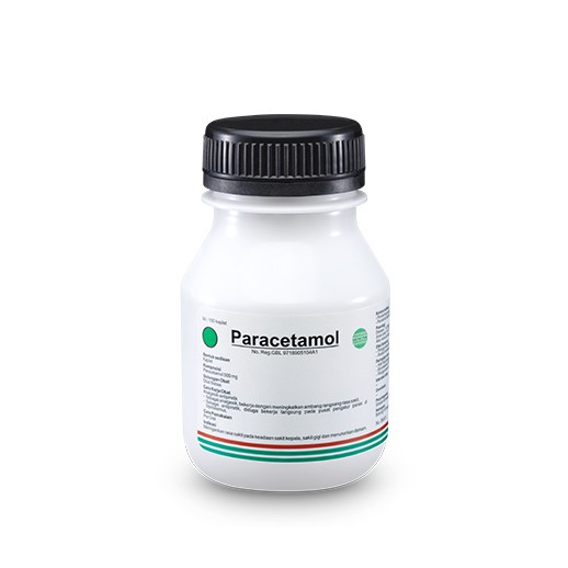 PARACETAMOL 500 MG 100'S TABLET ( PIM BOTOL )