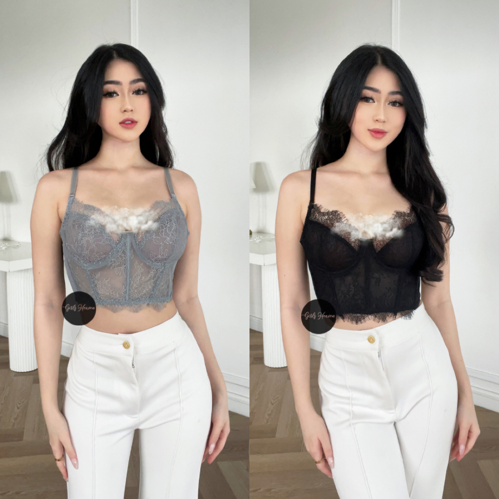 Gemma Sexy Bustier Underwired [ Girlsheaven_id ]