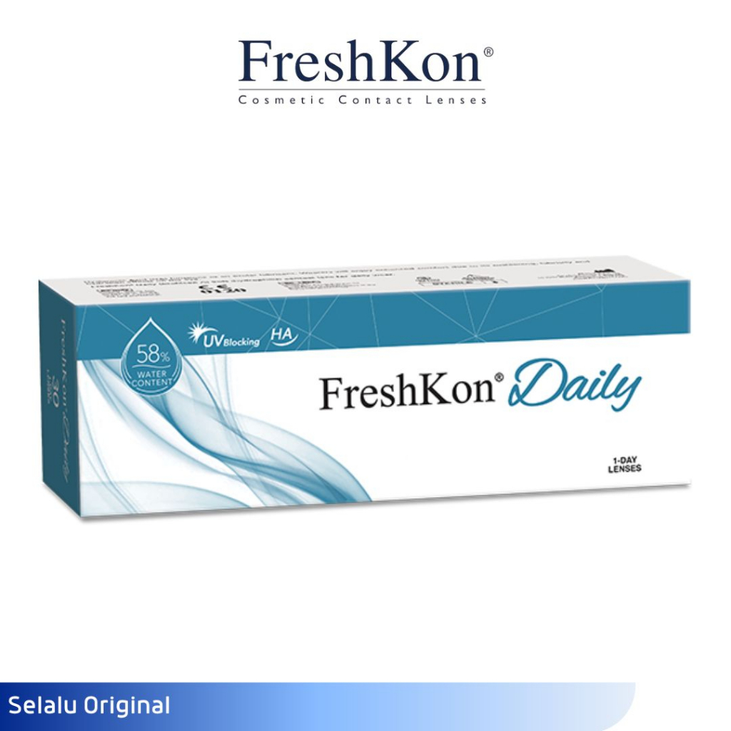 FRESHKON CLEAR DAILY 10 PCS SOFTLENS HARIAN