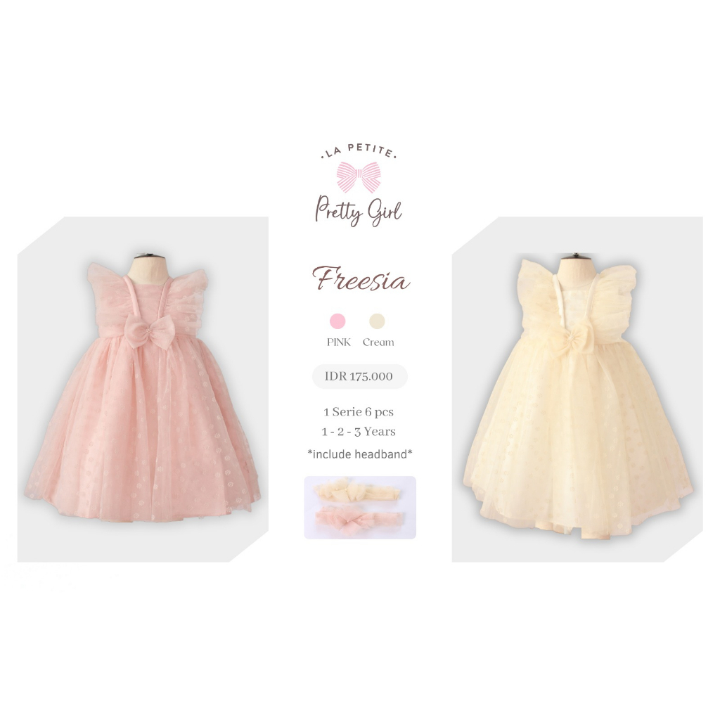 Pretty Girl Freesia Dress / Dress Anak