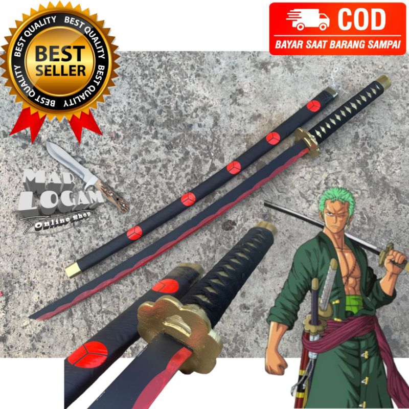 COSPLAY Anime ONEPIECE Katana SHUSUI Samurai RORONOA ZORO