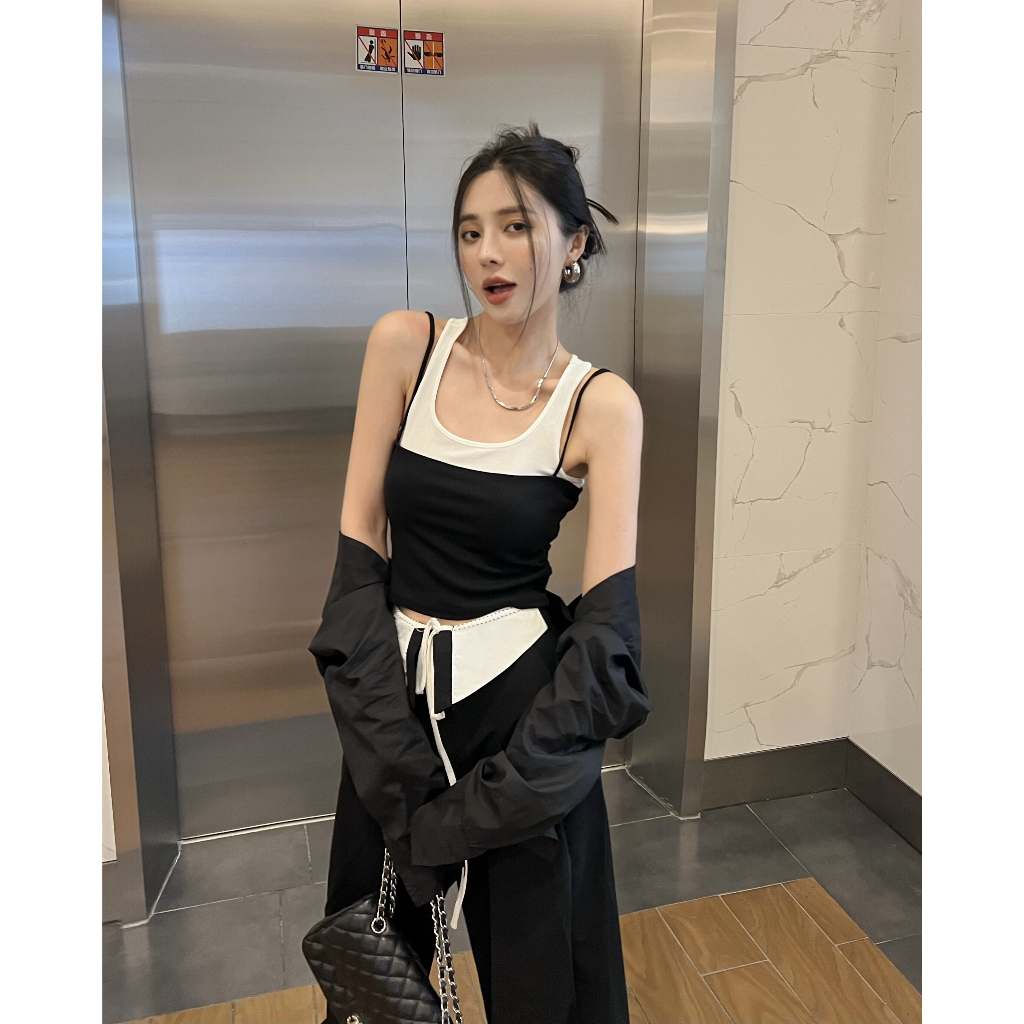 celana wanita kekinian kulot highwaist korean style celana hitam panjang wanita premium import celana pants