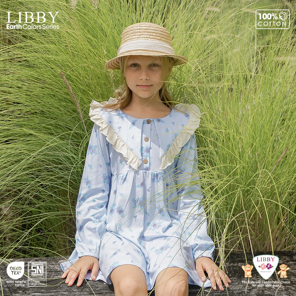 LIBBY EARTH ANNA DRESS