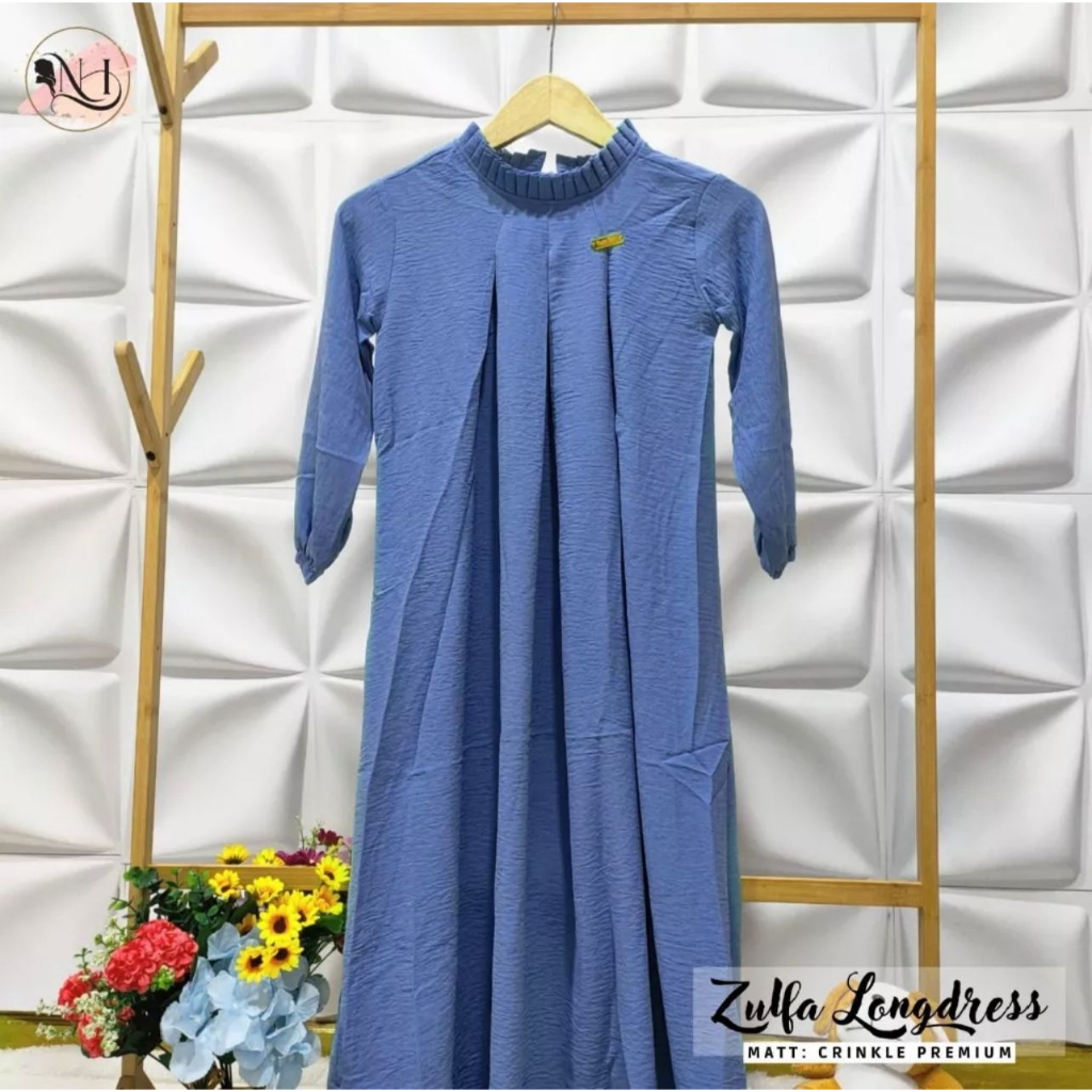 PROMO-BAJU GAMIS ANAK PREMIUM ZULFA LONGDRES ANAK BAHAN CRINKLE AIR FLOW ANAK UMUR 3-12 TAHUN GAMIS ANAK TERBARU PAKAIAN ANAK PEREMPUAN