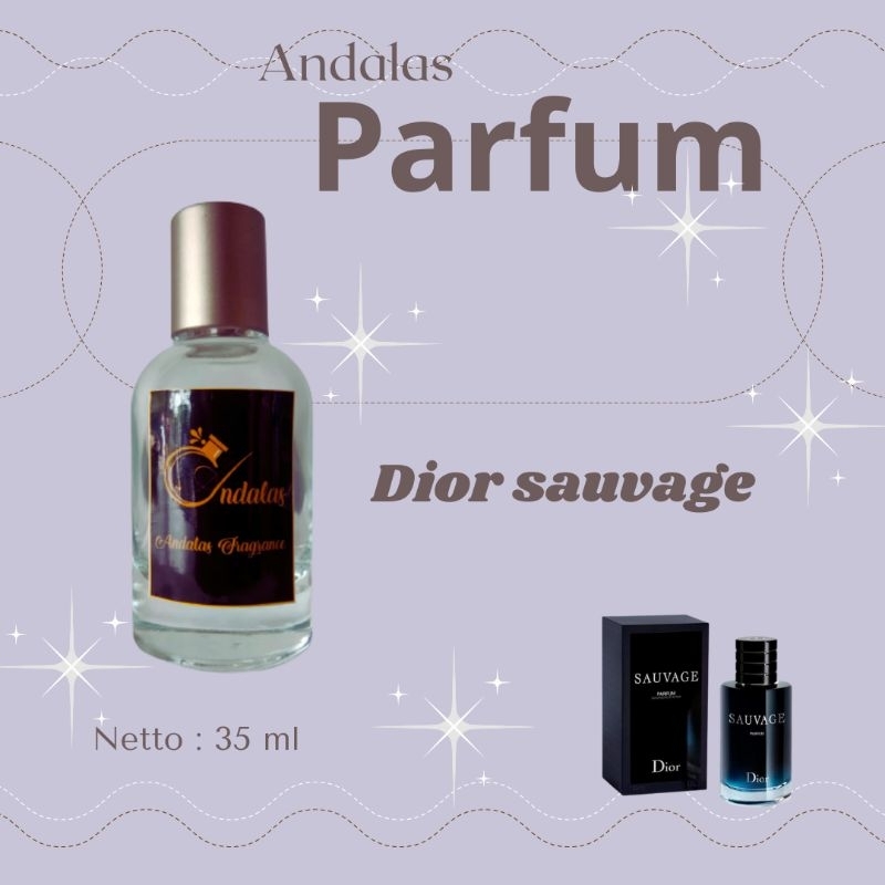 DIOR SAUVAGE PARFUM COWOK PARFUM REFILL PARFUM MURAH KWALITAS MEWAH