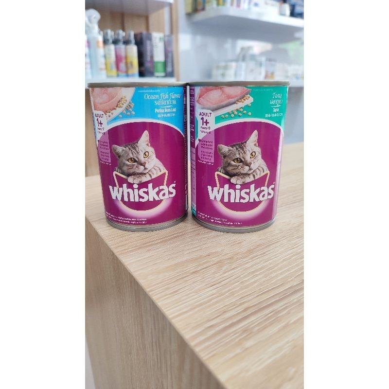 1Dus 24Kaleng Whiskas Kaleng 400gr Makanan kucing basah Kaleng 400gr Whiskas All Varian