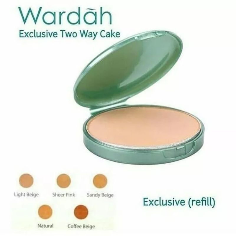 Wardah Exclusive Two Way Cake REFILL