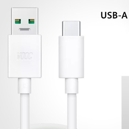 KABEL DATA A9 A5 2020 A74 A54 RENO 6 2 2F 4 4F 5 5F VOOC FAST CHARGING TYPE C USB 5V.4A - UNIVERSAL TYPE C