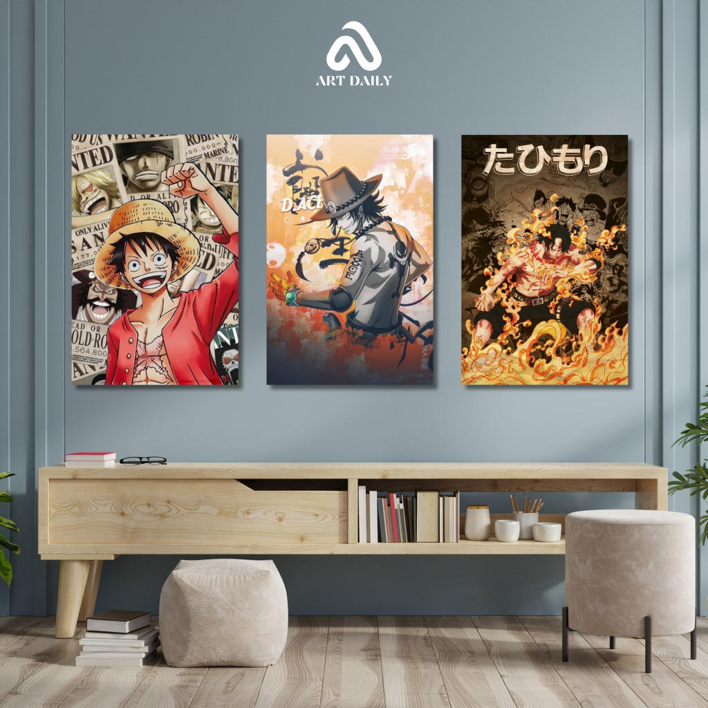 ARTDAILY Hiasan Dinding Wall Decor Anime One Piece
