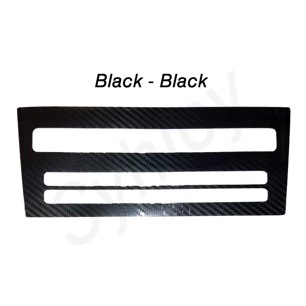 Sticker Panel AC Digital New Xpander / Cross  - Clear / Black Glossy / Carbon
