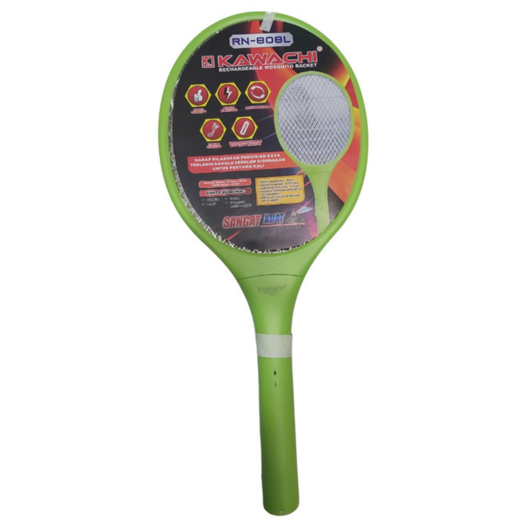 Raket Nyamuk Kawachi RN-808L rechargeable mosquito cas