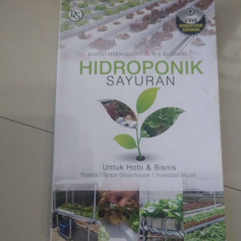 

BUKU HIDROPONIK SAYURAN UNTUK HOBI DAN BISNIS
