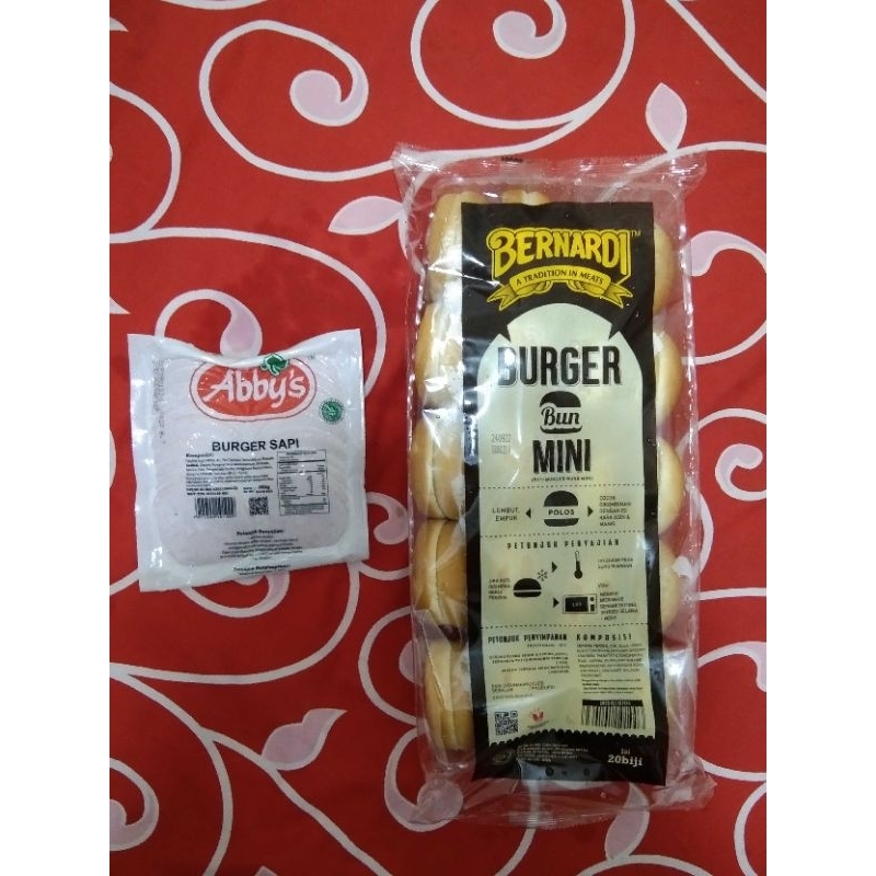 

Paket Burger Mini Abby's
