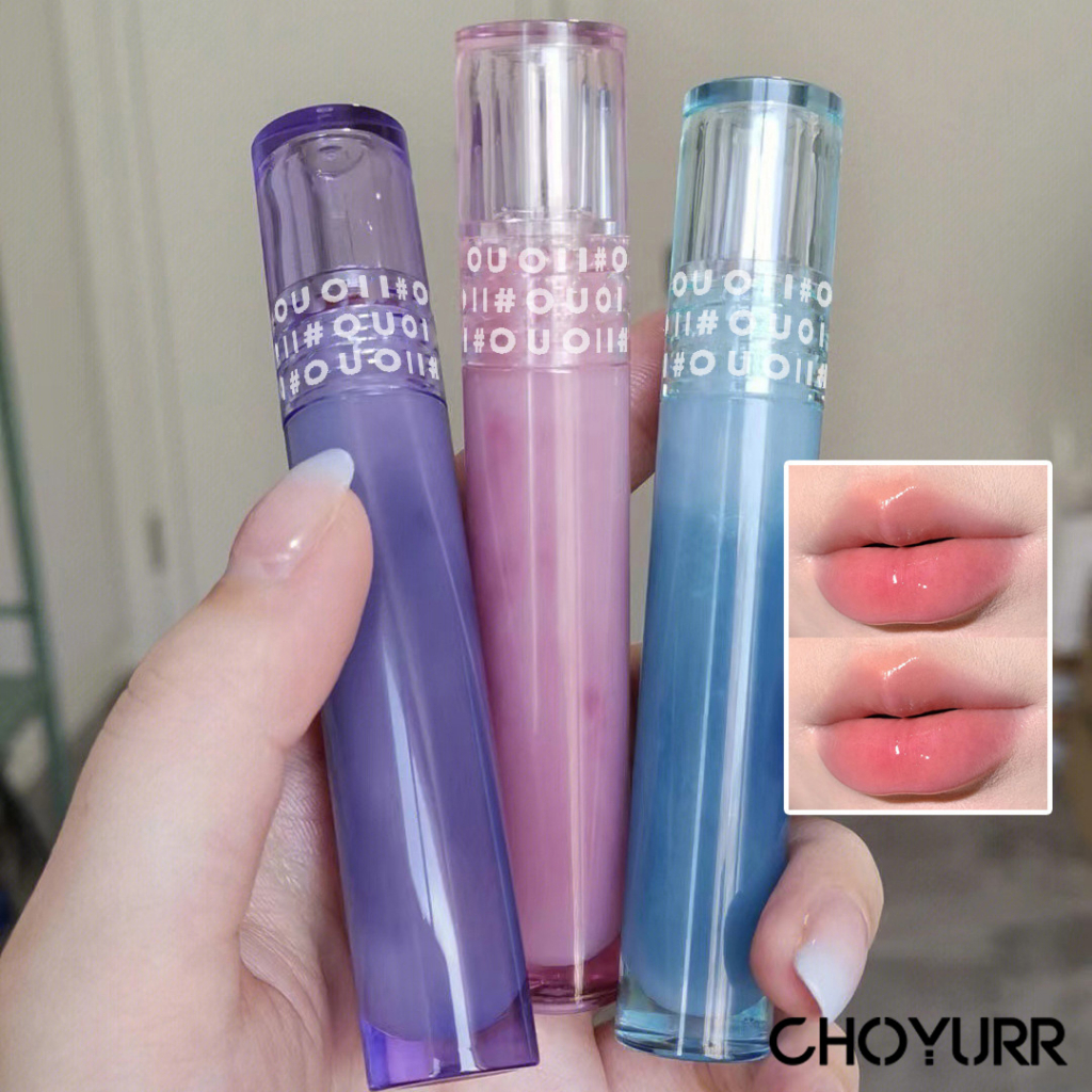 【COD】Lip Gloss Glitter High Shine Lip Gloss Pelembab Cermin Lip Glaze -CH