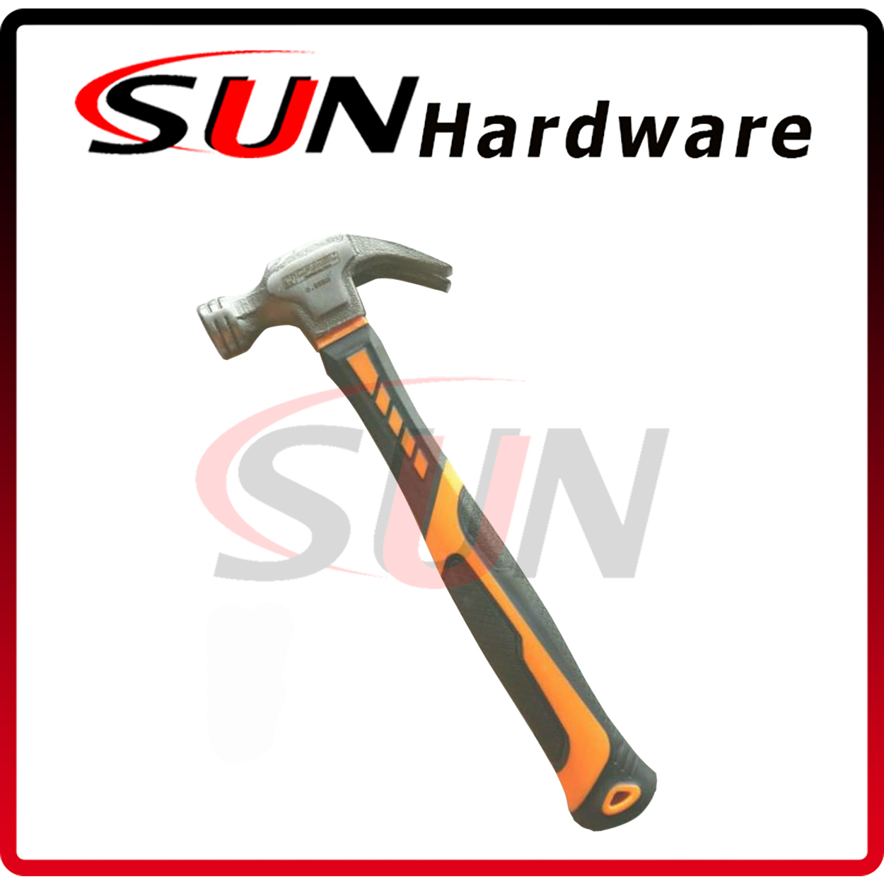 Palu Kambing 250 Gram Gagang Fiber Martil Cabut Paku Heavy Duty Claw hammer