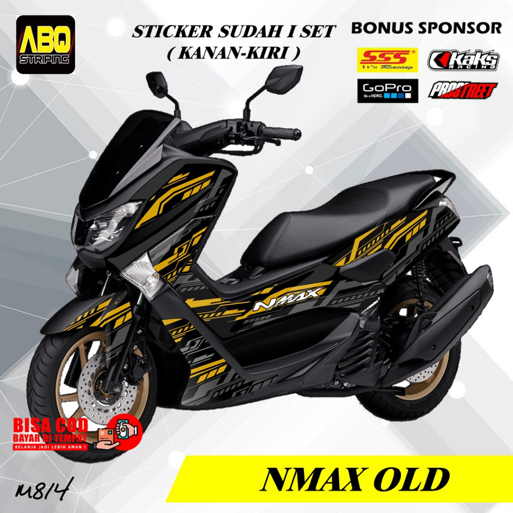 Stiker Motor Yamaha Nmax OLD 2015 2016 2017 2018 2019