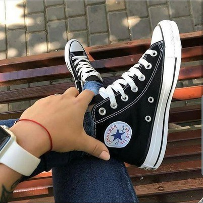 ( READY ) SEPATU CONVERS CLASSIC TINGGI HITAM | MADE IN VIETNAM I SEPATU PRIA DAN WANITA I 70'S HIGH I SEPATU CASUAL