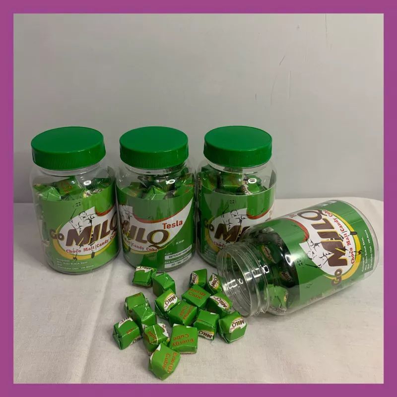 Permen go milq cube milo cube isi 50 pcs