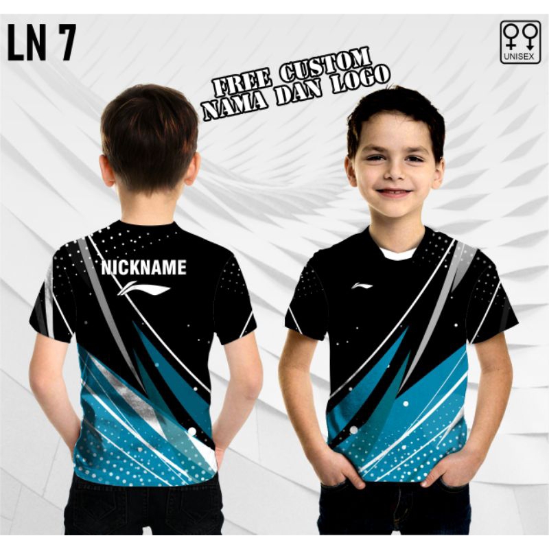 jersey badminton anak terbaru jersey bulutangkis kaos olahraga anak