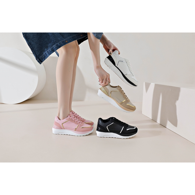 [ORIGINAL BER-HOLOGRAM] SNEAKYSHOES SEO YOON SEPATU WANITA CASUAL FASHION TALI - B106