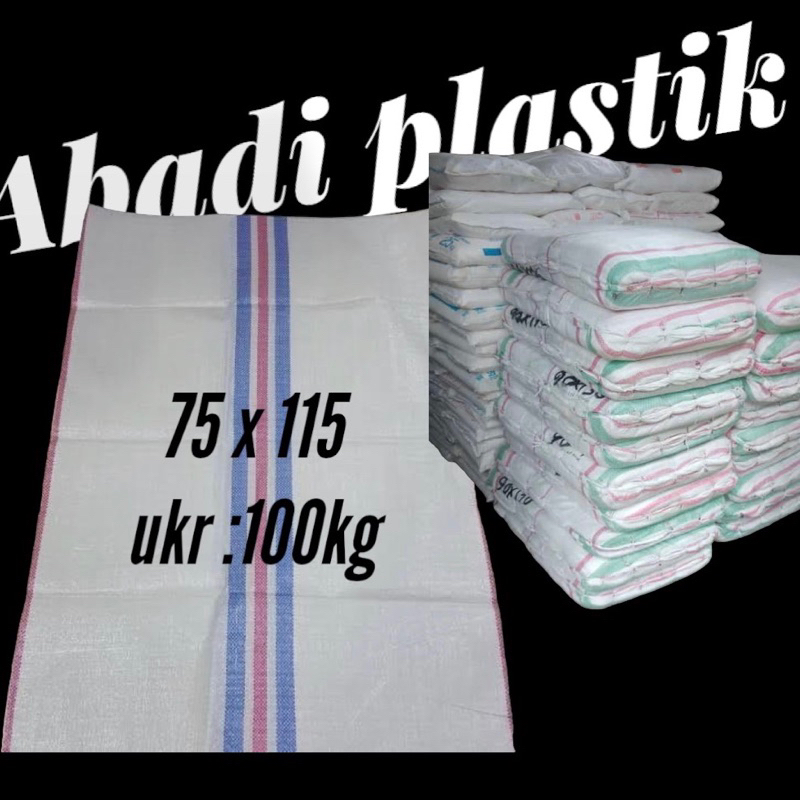 KARUNG 100KG/KARUNG PLASTIK 75X115 cm