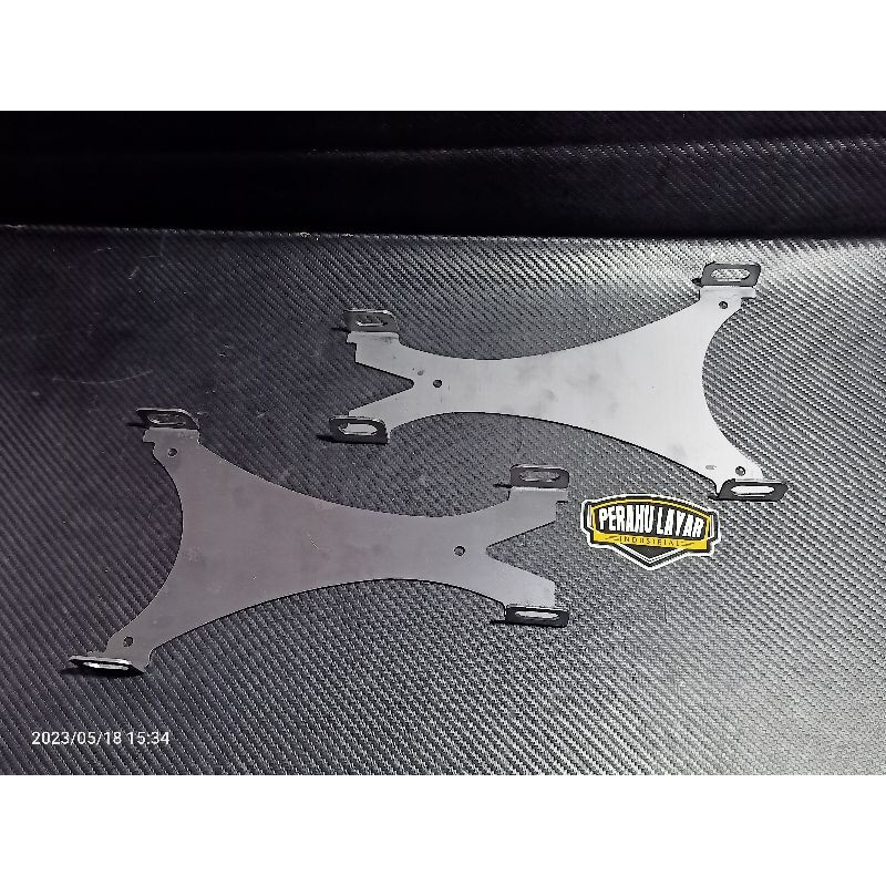 pangkon dudukan box aki gl100 /dudukan box samping gl100 besi pnp gl100 cb100 cb125