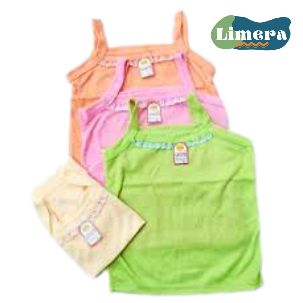 Kaos Dalam Anak Cewek Renda Warna Singlet Anak Perempuan TK SD SMP SMA
