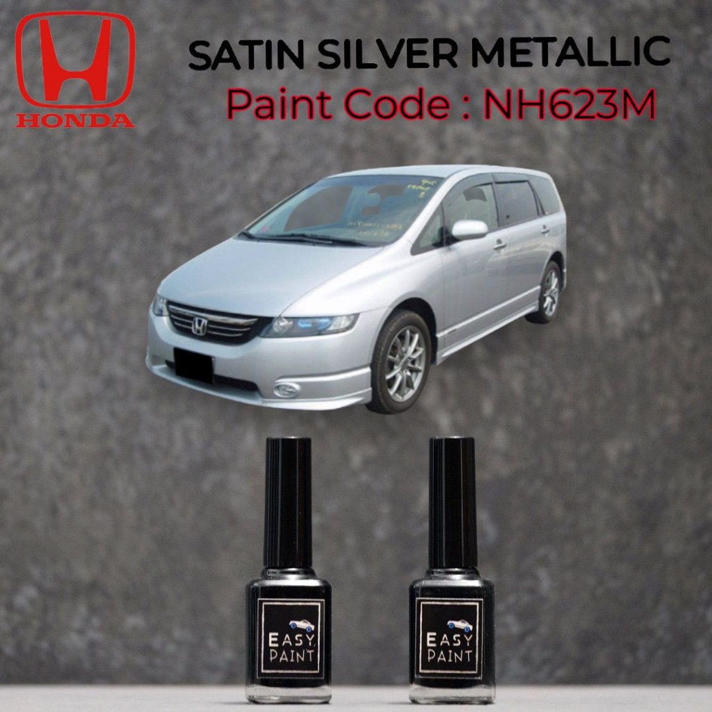 Cat Oles Mobil Satin Silver Metalic NH623M Honda Perak Abu Metalik 15ml