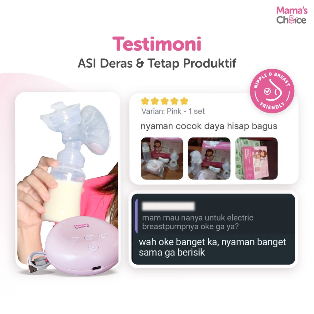 Makassar - Pompa ASI Electric | Single &amp; Handy Electric Breast Pump Mama's Choice