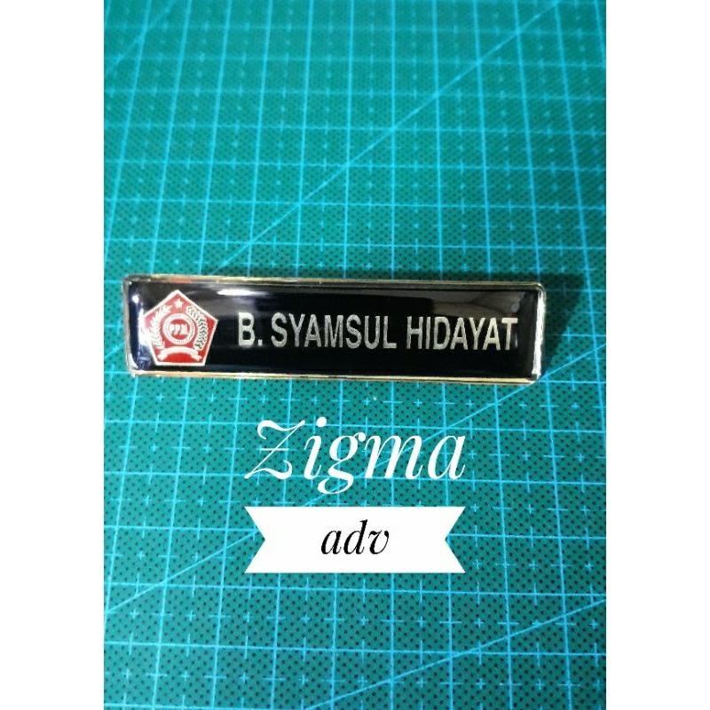 

NAME TAG, LOGO PPM kuningan