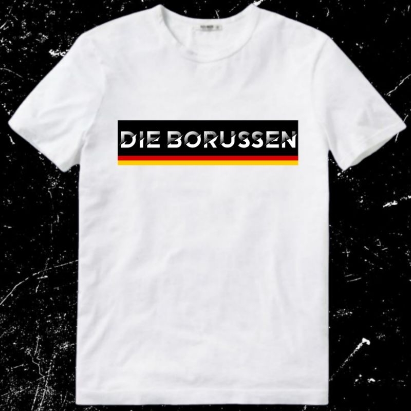Kaos Baju Tshirt Pria Laki Cowok Cewek Perempuan Unisex Bvb BVB 09 Borussia Dortmund Die Borussen