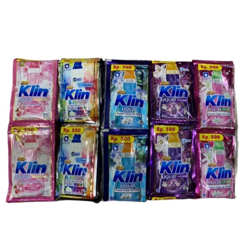 Soklin liquid / Soklin cair / Detergen cair