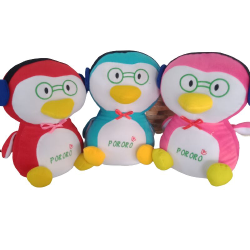 Boneka Pororo ukuran 35cm size m