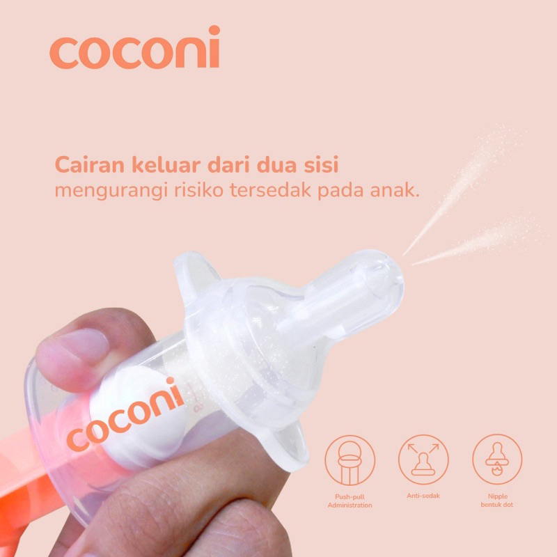 Coconi Medicine Feeding Set Alat Bantu Bayi Minum Obat