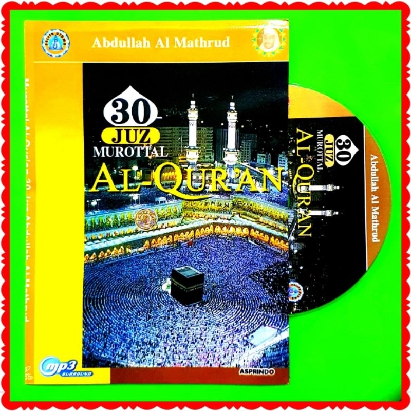KASET CD MP3 MUROTTAL AL QURAN 30 JUZ-KASET CD MP3 AUDIO LANTUNAN AYAT SUCI AL QURAN 30 JUZ-MUROTTAL